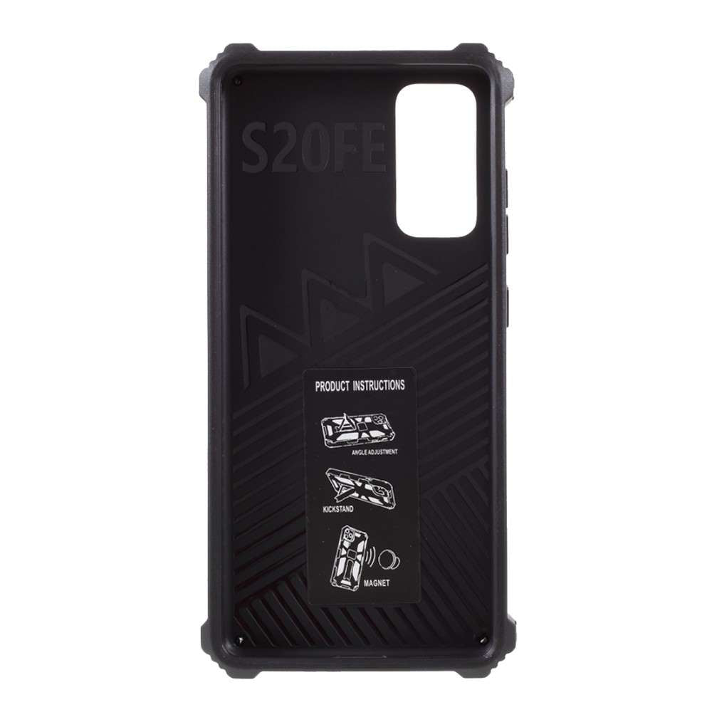 Outdoor Hülle für Samsung Galaxy S20 FE Camouflage Shockproof Schutz Armor Cover