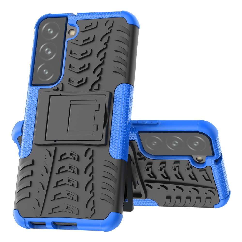 Outdoor Hülle für Samsung Galaxy S22 Tire Rutschfest Kickstand PC TPU Cover Case