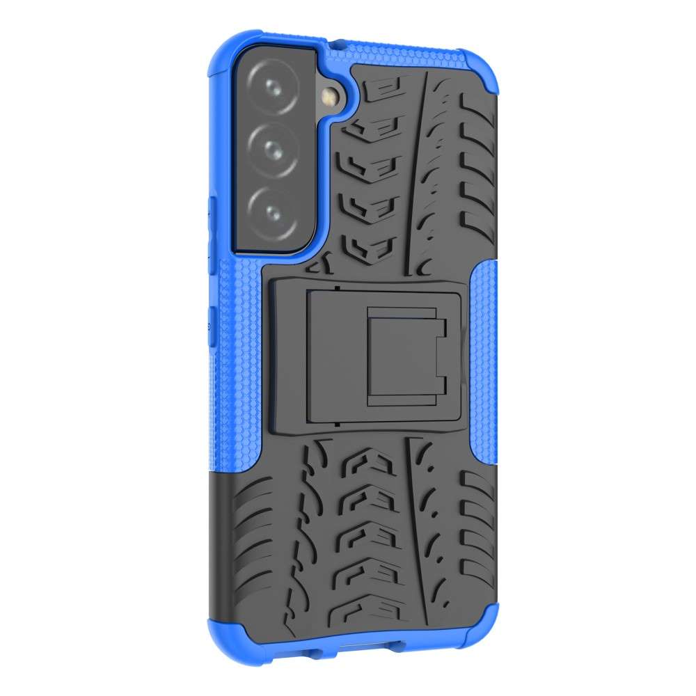 Outdoor Hülle für Samsung Galaxy S22 Tire Rutschfest Kickstand PC TPU Cover Case