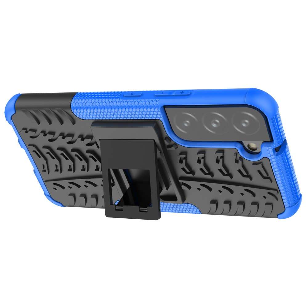 Outdoor Hülle für Samsung Galaxy S22 Tire Rutschfest Kickstand PC TPU Cover Case