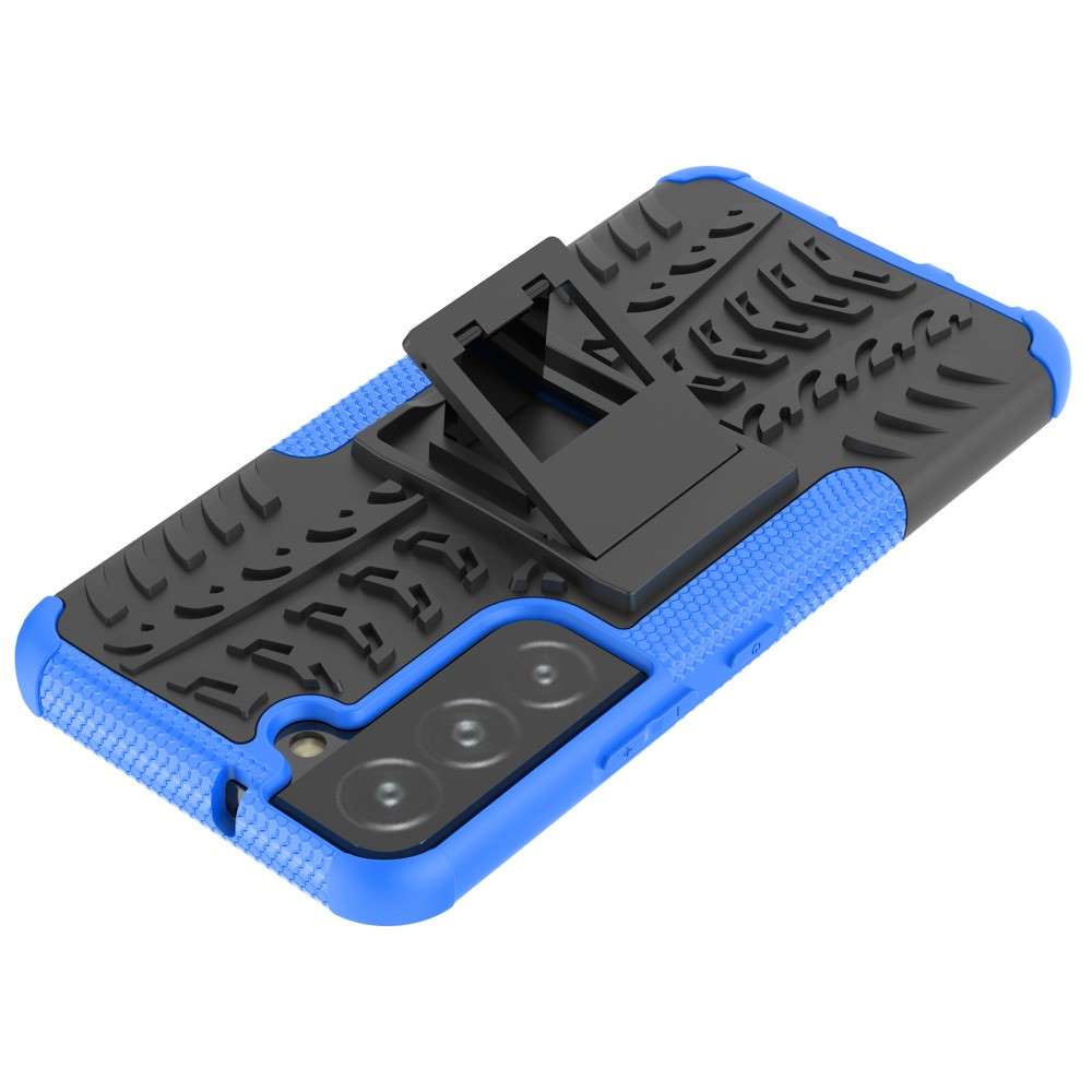 Outdoor Hülle für Samsung Galaxy S22 Tire Rutschfest Kickstand PC TPU Cover Case