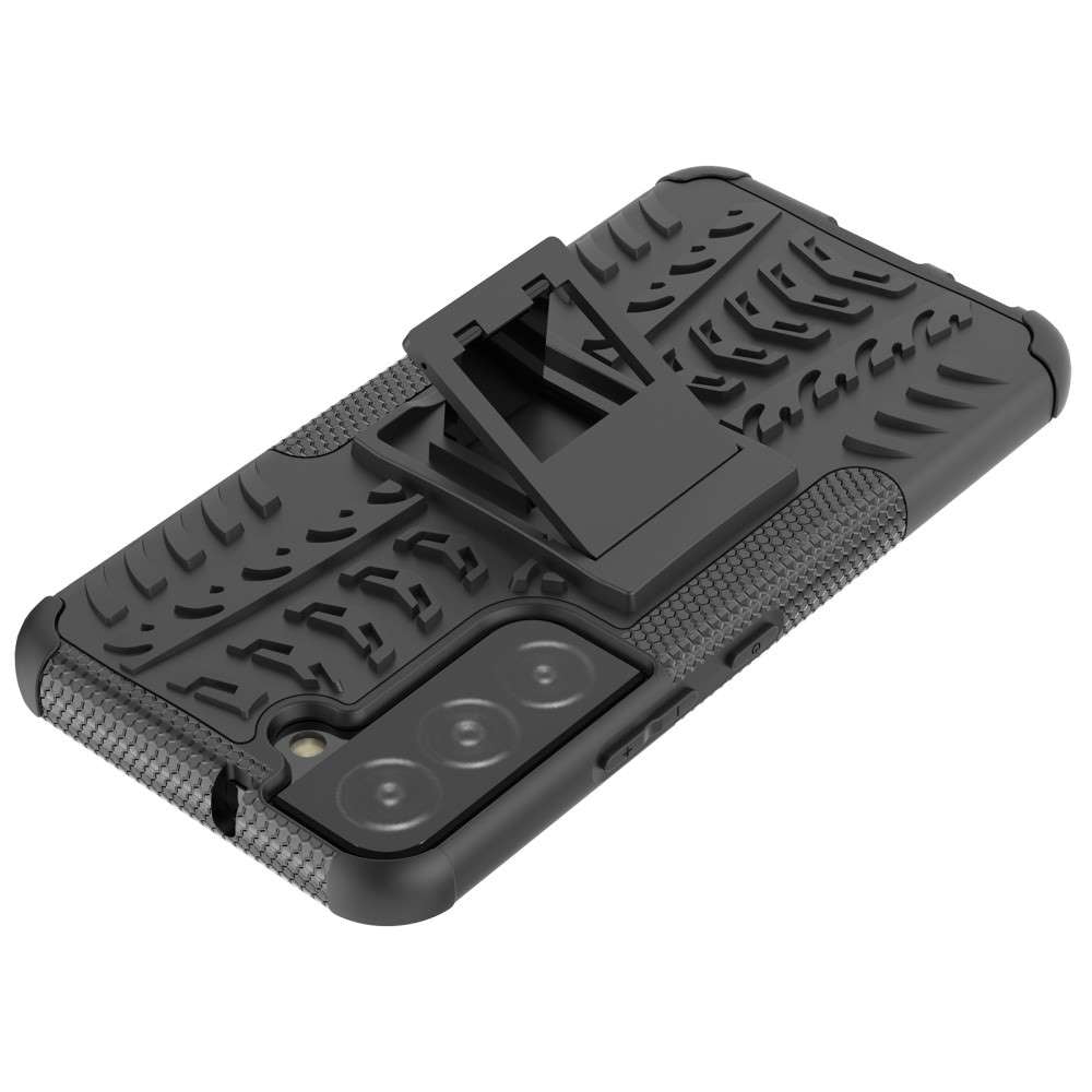 Outdoor Hülle für Samsung Galaxy S22 Tire Rutschfest Kickstand PC TPU Cover Case