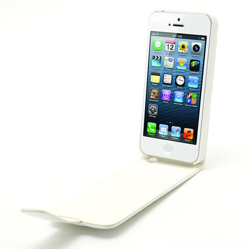 Flip Case für Apple iPhone SE 5 5S Vertical Magnet
