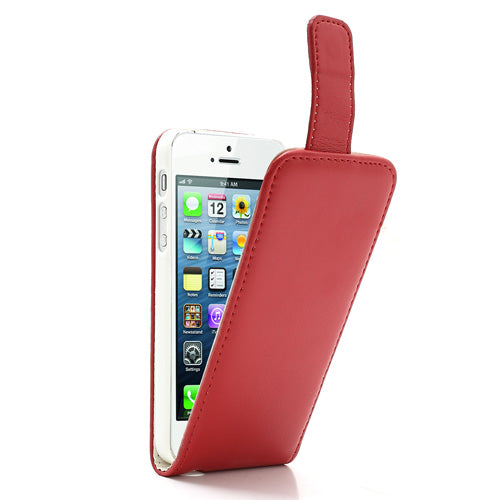 Flip Case für Apple iPhone SE 5 5S Vertical Magnet