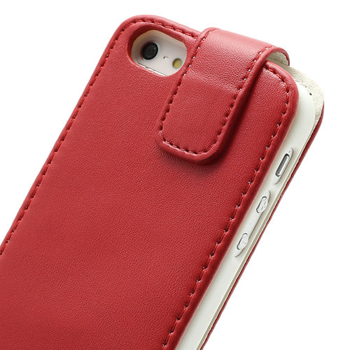 Flip Case für Apple iPhone SE 5 5S Vertical Magnet