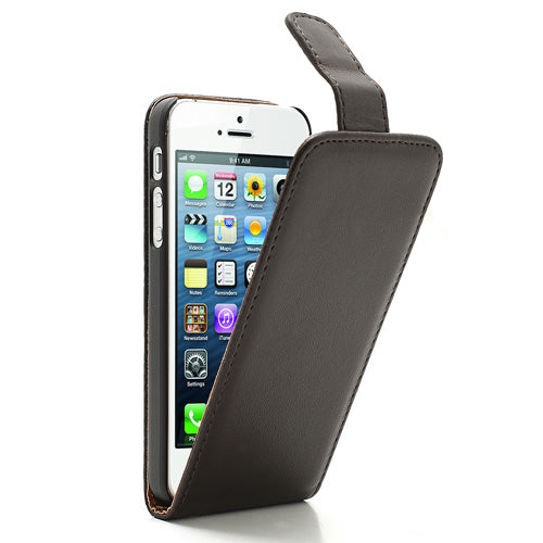 Flip Case für Apple iPhone SE 5 5S Vertical Magnet