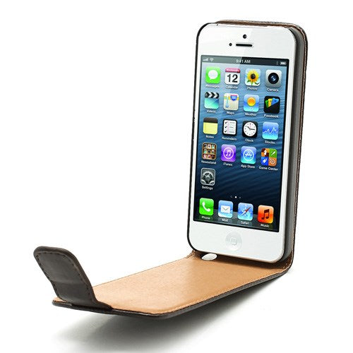 Flip Case für Apple iPhone SE 5 5S Vertical Magnet