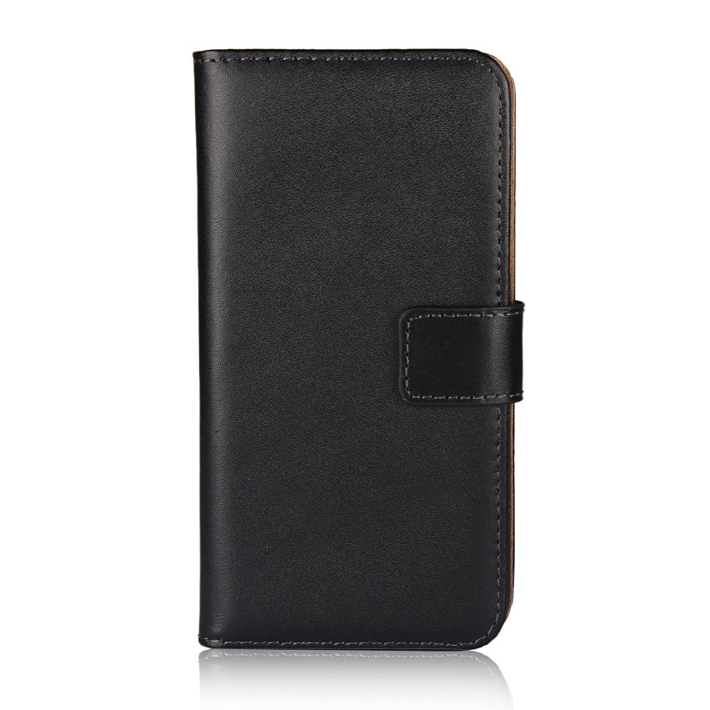 Wallet Case für Apple iPhone XS X Genuine Split Echt Leder