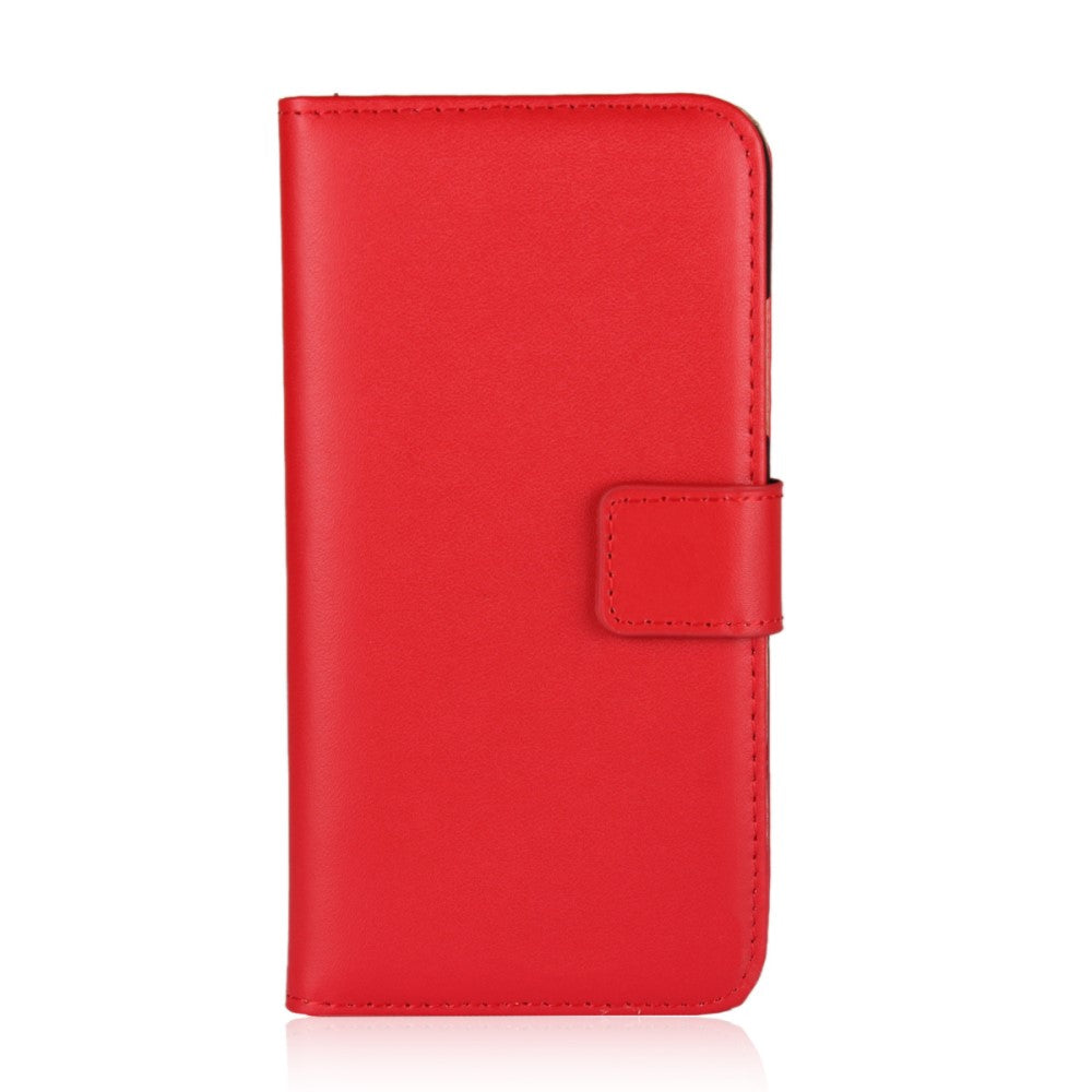 Wallet Case für Apple iPhone XS X Genuine Split Echt Leder