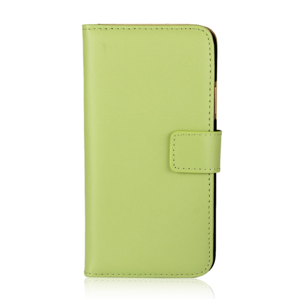 Wallet Case für Apple iPhone XS X Genuine Split Echt Leder