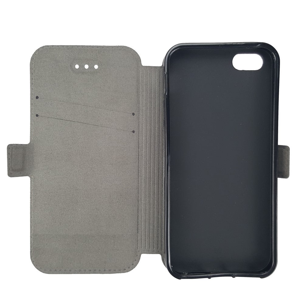 Wallet Case für Apple iPhone SE 5 5S TPU Book Pocket