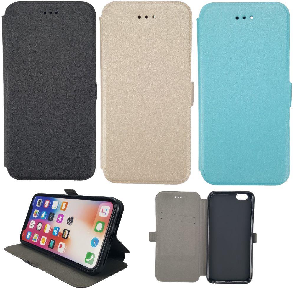 Wallet Case für Apple iPhone 6 6S Handy Tasche TPU Book Pocket