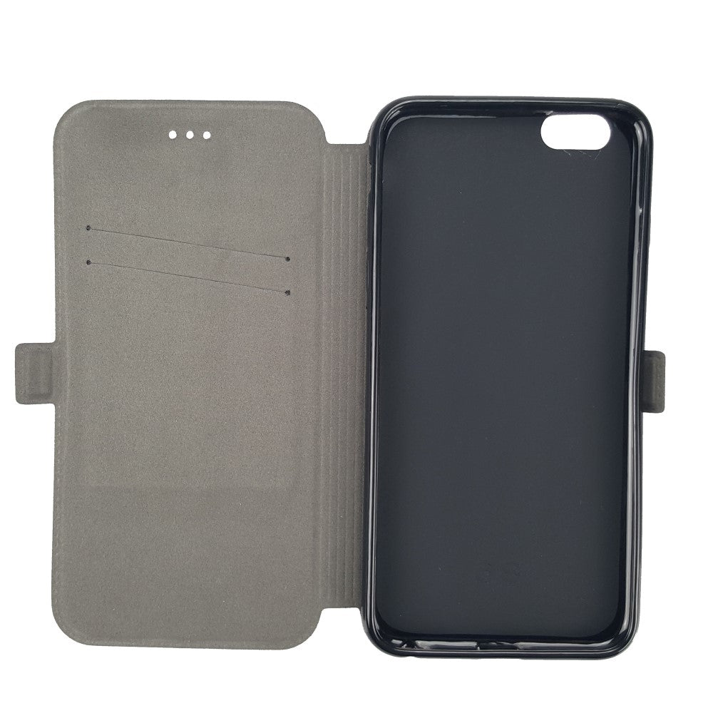 Wallet Case für Apple iPhone 6 6S Handy Tasche TPU Book Pocket