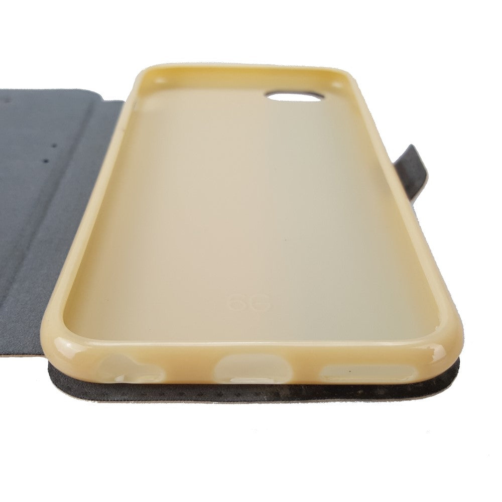 Wallet Case für Apple iPhone 6 6S Handy Tasche TPU Book Pocket