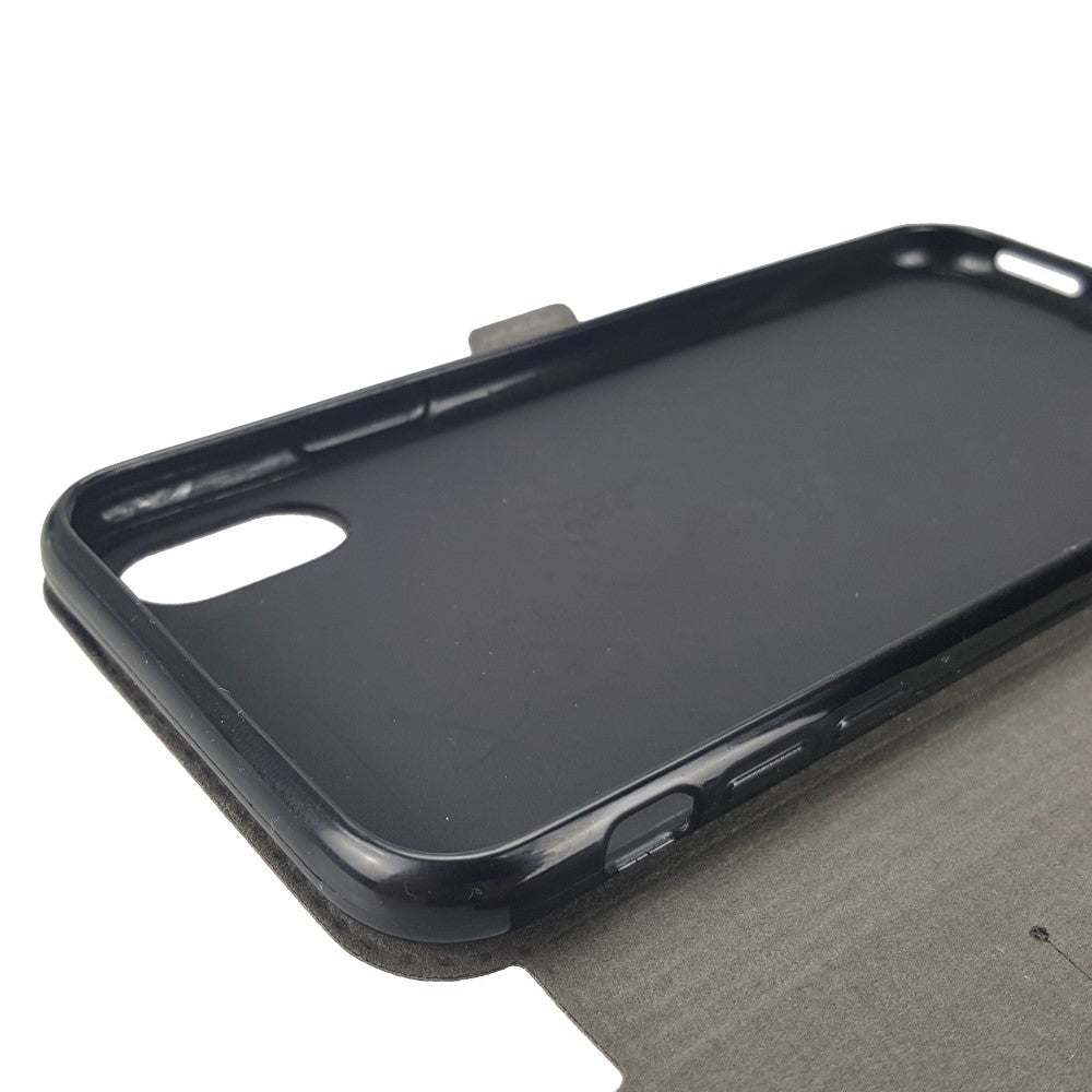 Wallet Case für Apple iPhone XS X TPU Book Pocket