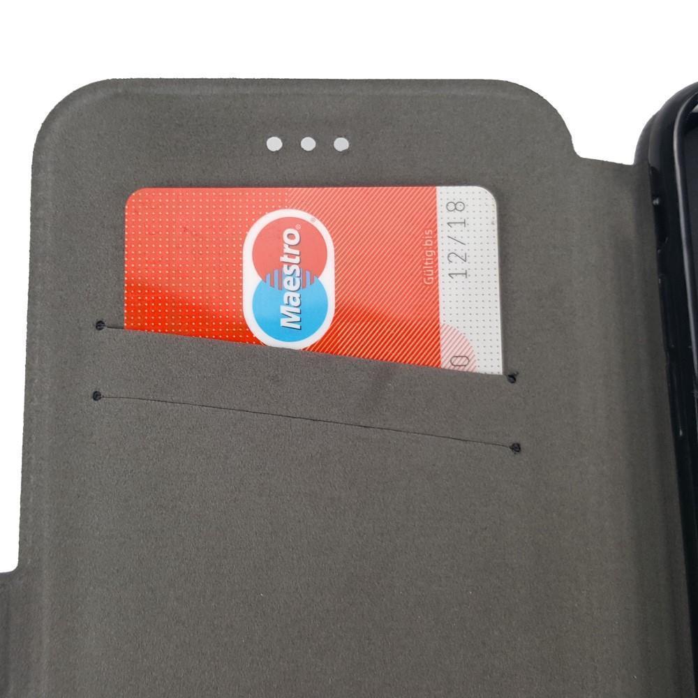 Wallet Case für Apple iPhone XS X TPU Book Pocket