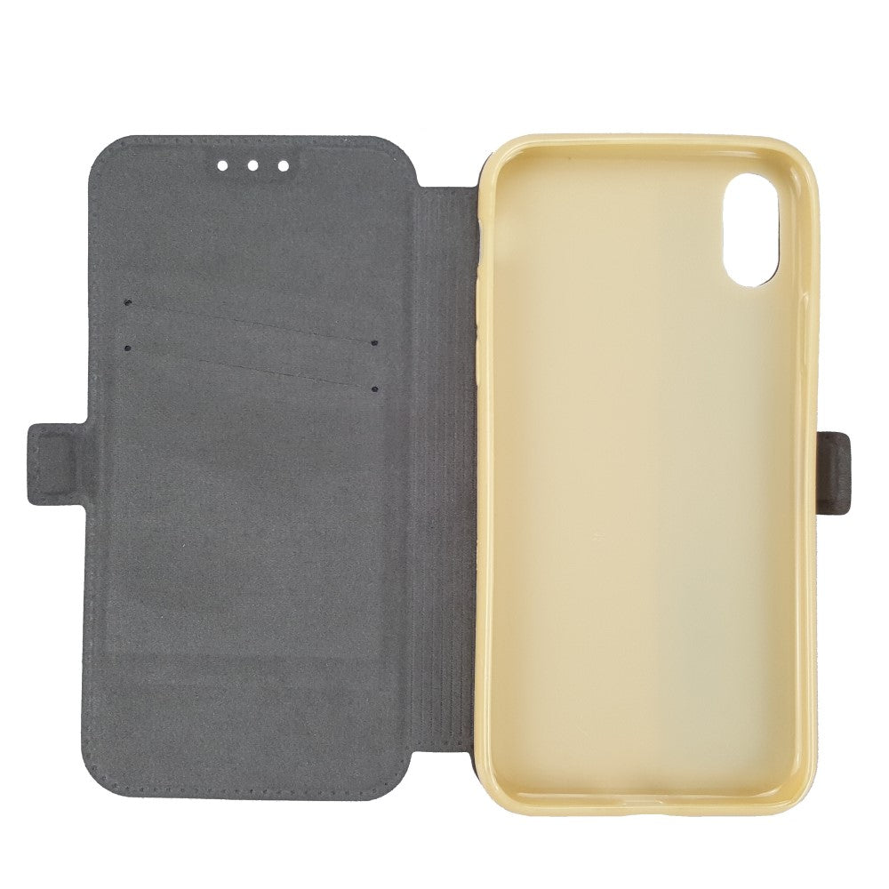 Wallet Case für Apple iPhone XS X TPU Book Pocket