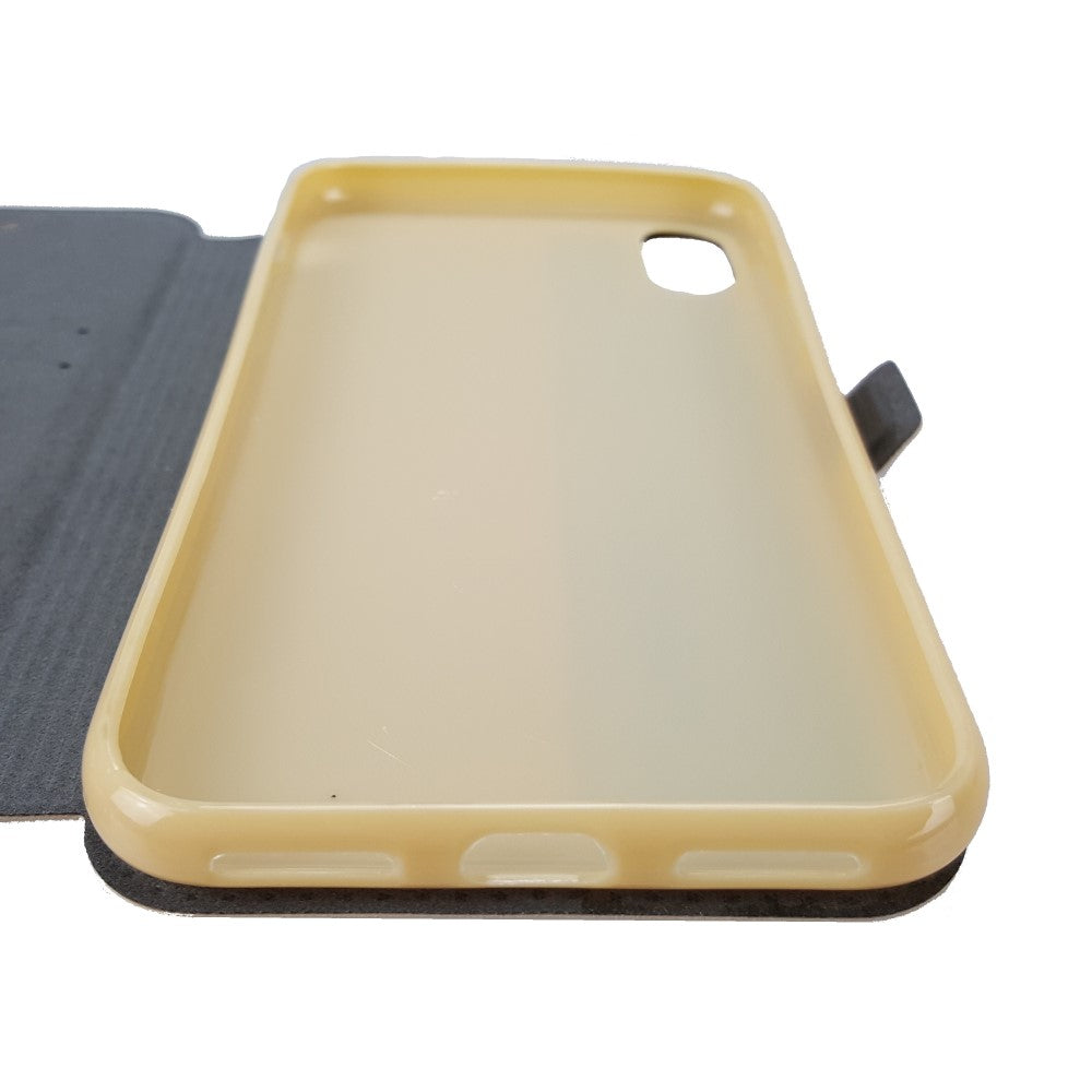 Wallet Case für Apple iPhone XS X TPU Book Pocket