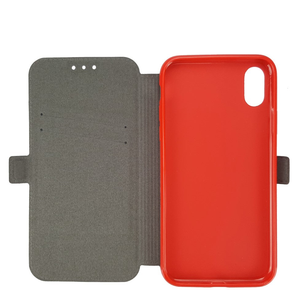 Wallet Case für Apple iPhone XS X TPU Book Pocket