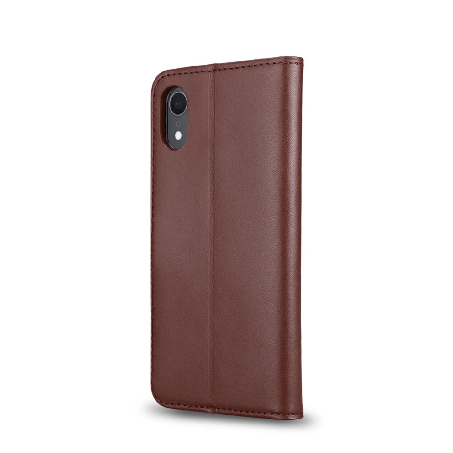 Wallet Case für Apple iPhone XR Genuine Split Echt Leder Tasche