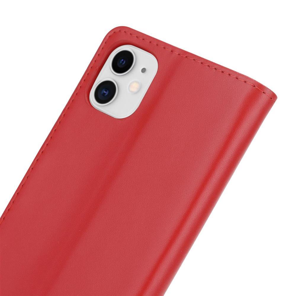 Wallet Case für Apple iPhone 11 Genuine Split Echt Leder Handy Tasche
