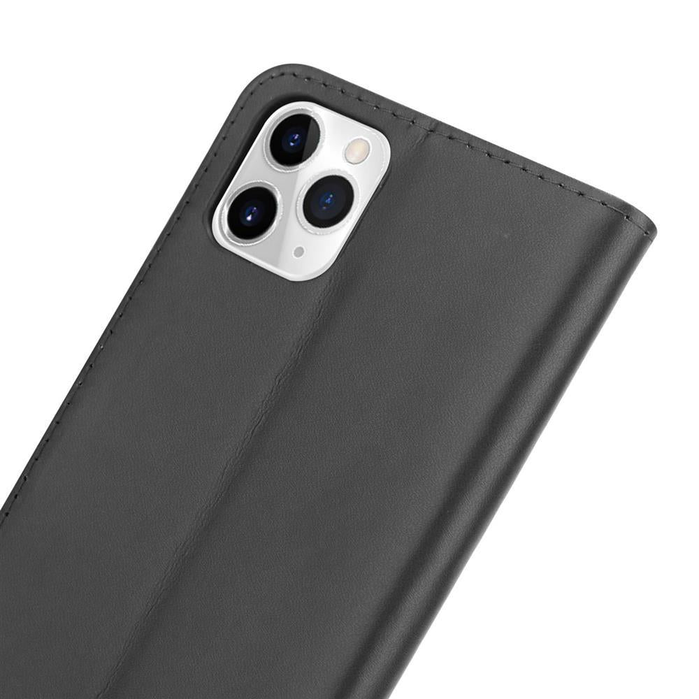 Wallet Case für Apple iPhone 11 PRO MAX Genuine Split Echt Leder Handy Tasche