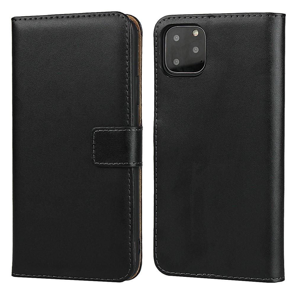 Wallet Case für Apple iPhone 11 TPU Split Echt Leder Tasche Klappetui Hülle