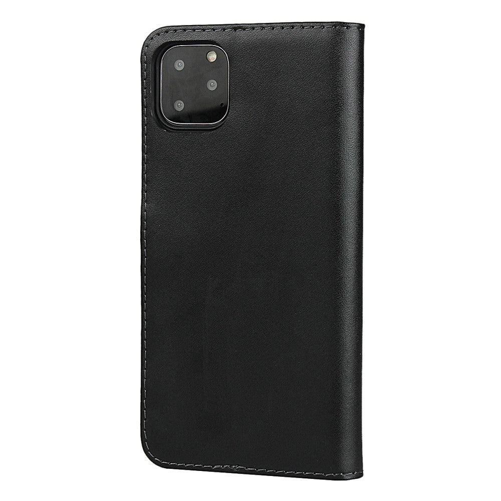 Wallet Case für Apple iPhone 11 TPU Split Echt Leder Tasche Klappetui Hülle