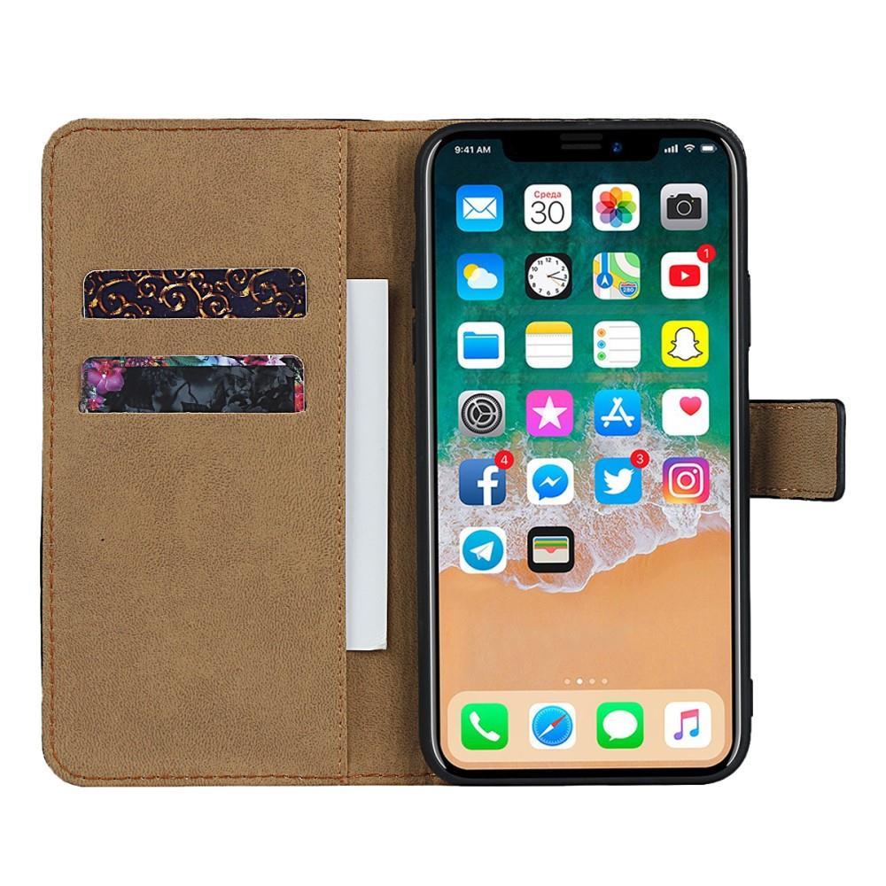 Wallet Case für Apple iPhone 11 TPU Split Echt Leder Tasche Klappetui Hülle