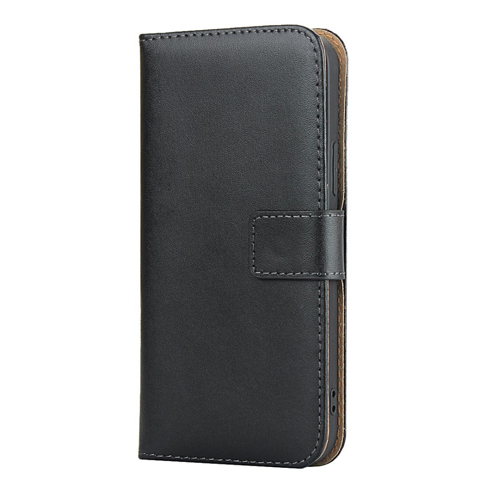 Wallet Case für Apple iPhone 12 12 PRO TPU Split Echt Leder Handy Tasche Hülle