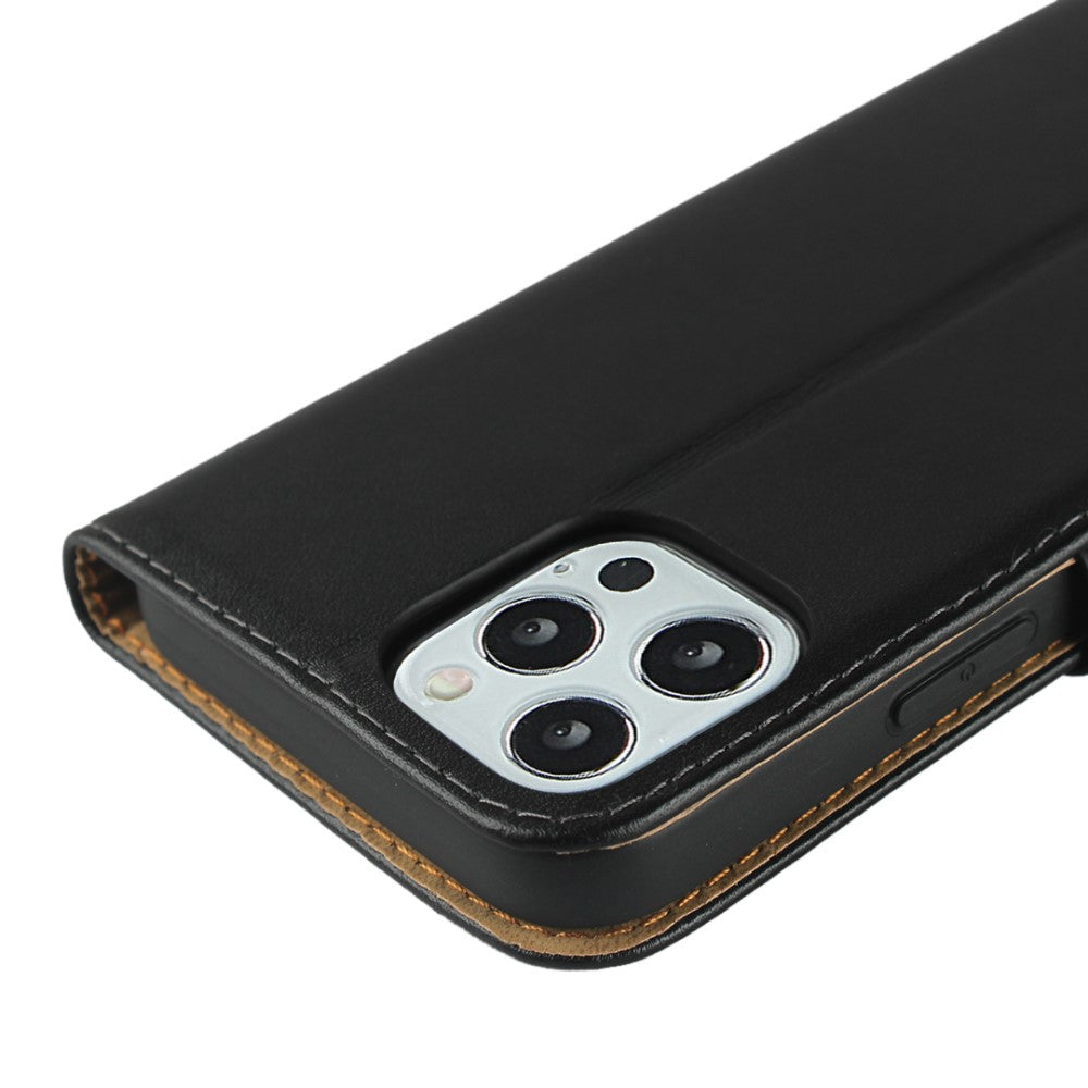 Wallet Case für Apple iPhone 12 12 PRO TPU Split Echt Leder Handy Tasche Hülle
