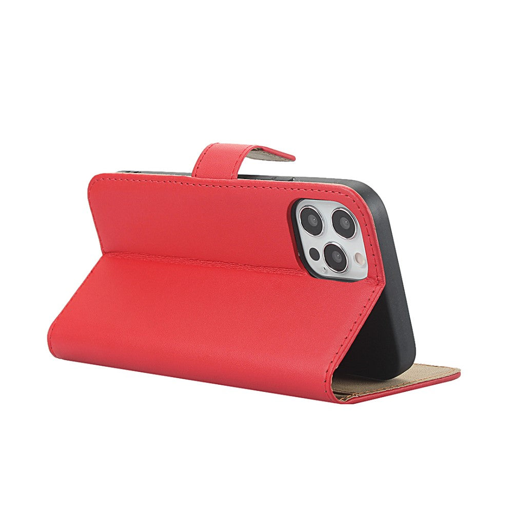 Wallet Case für Apple iPhone 12 12 PRO TPU Split Echt Leder Handy Tasche Hülle