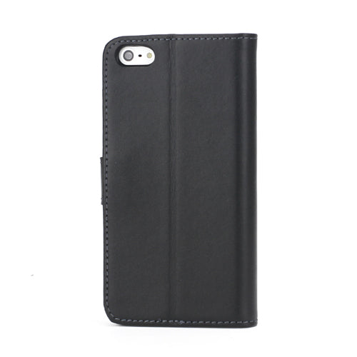Wallet Case für Apple iPhone SE 5 5S Genuine Split Echt Leder