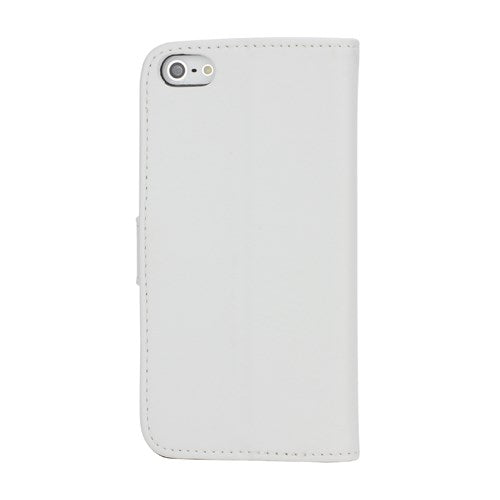 Wallet Case für Apple iPhone SE 5 5S Genuine Split Echt Leder