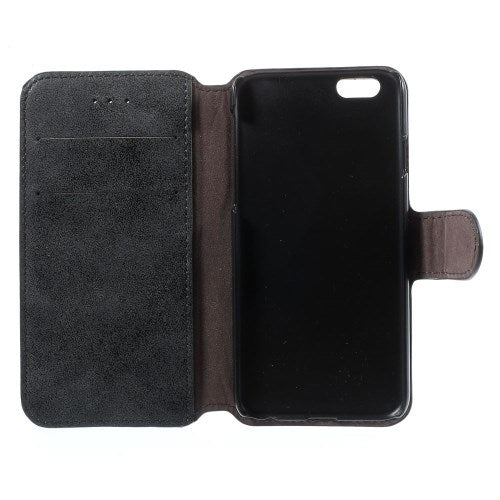 Wallet Case für Apple iPhone 6 6S Handy Tasche Retro Style Antik