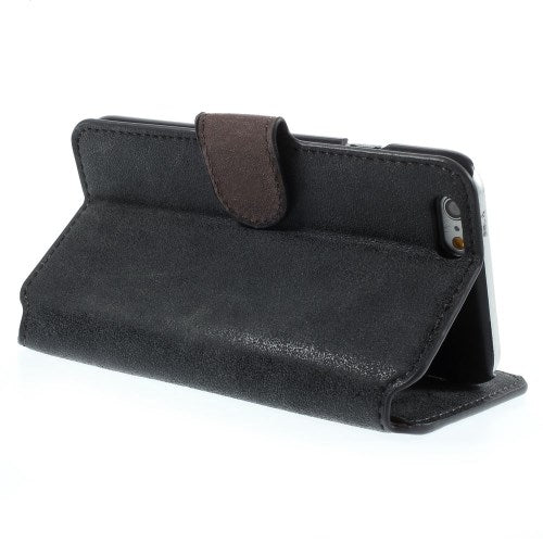 Wallet Case für Apple iPhone 6 6S Handy Tasche Retro Style Antik