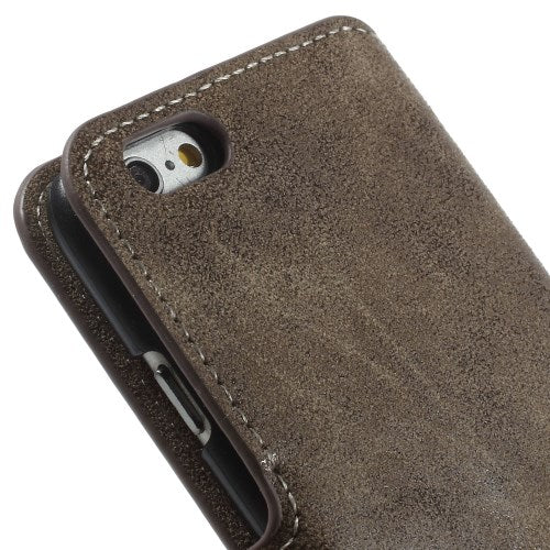 Wallet Case für Apple iPhone 6 6S Handy Tasche Retro Style Antik