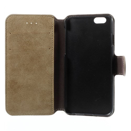 Wallet Case für Apple iPhone 6 6S Handy Tasche Retro Style Antik