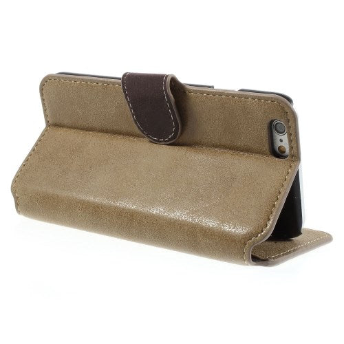Wallet Case für Apple iPhone 6 6S Handy Tasche Retro Style Antik