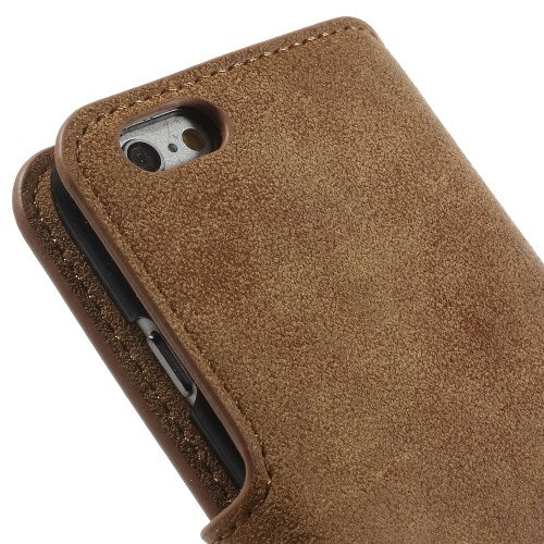 Wallet Case für Apple iPhone 6 6S Handy Tasche Retro Style Antik