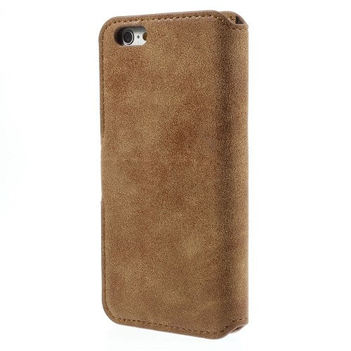 Wallet Case für Apple iPhone 6 6S Handy Tasche Retro Style Antik