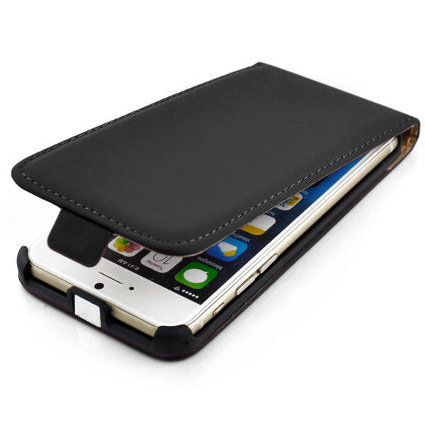 Flip Case für Apple iPhone 6 6S Elegant Vertikal Magnet