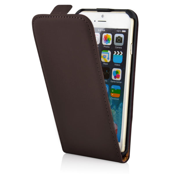 Flip Case für Apple iPhone 6 6S Elegant Vertikal Magnet