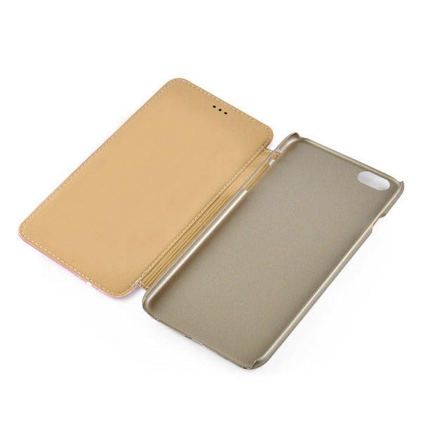 Wallet Case für Apple iPhone 6 6S Handy Tasche Book Style Luxury Stripe