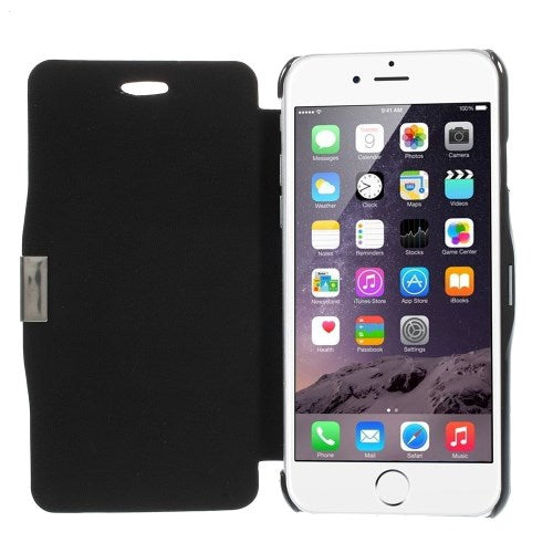 Wallet Case Brushed Magnet Book Style Klapp Etui