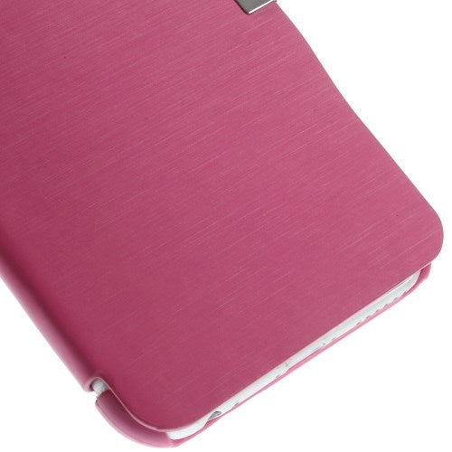 Wallet Case Brushed Magnet Book Style Klapp Etui