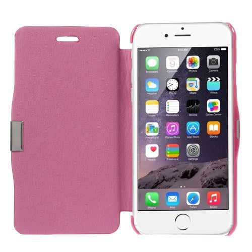 Wallet Case Brushed Magnet Book Style Klapp Etui