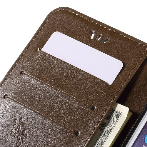 Wallet Case für Apple iPhone 6 6S Handy Tasche Butterfly Flower Motiv