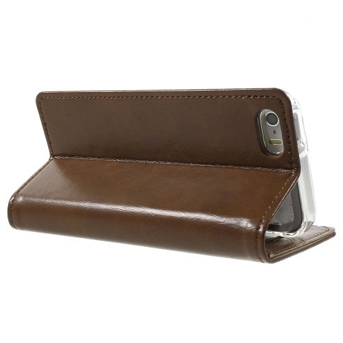 Wallet Case für Apple iPhone SE 5 5S Mercury GOOSPERY Blue Moon Book Etui