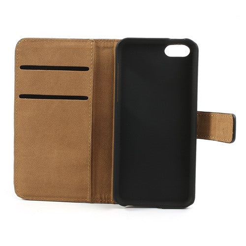 Wallet Case für Apple iPhone 5C Genuine Split Echt Leder
